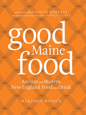 cover image of Good Maine Food